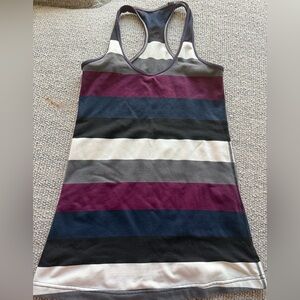 Lululemon Athletica Multicolor Striped Tank Top
